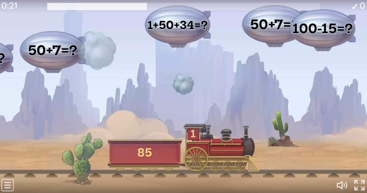Balloon Pop Math screenshot